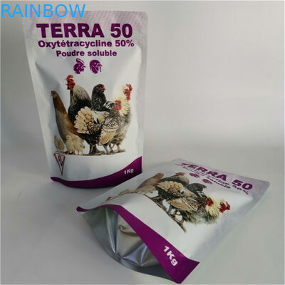 240mic Pantone Túi đựng thức ăn cho vật nuôi MOPP VMPET Mylar Feeds Túi đóng gói