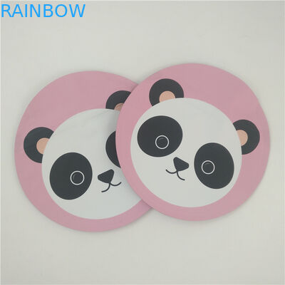 Túi Mylar tròn 3,5 gam Cbd Cây gai dầu VMPET có khóa kéo chống trẻ em