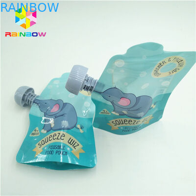 Túi nhựa đứng 1.2C VMPET 200mic MOPP CMYK Doypack có dây kéo