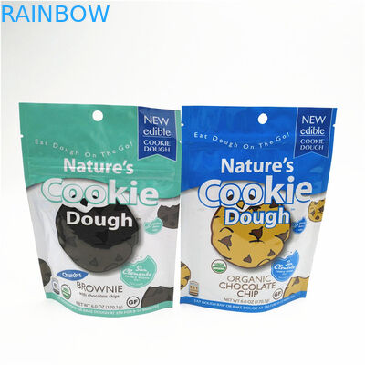 1.2C CMYK Đồ ăn nhẹ Bao bì thực phẩm Ống đồng có thể mở rộng với dây kéo