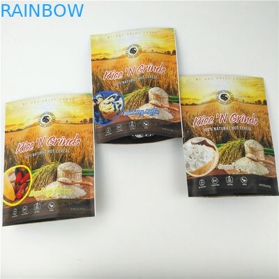 Túi Ziplock màu CMYK màu CMYK có thể thay đổi kích thước Túi đựng dây kéo đứng lên 200mic