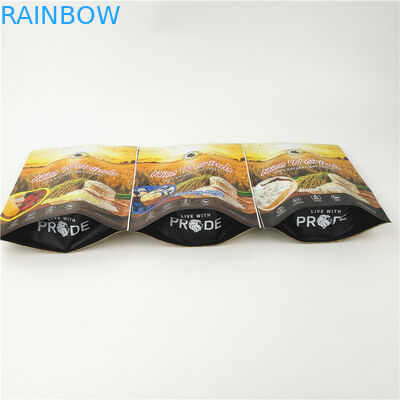 Túi Ziplock màu CMYK màu CMYK có thể thay đổi kích thước Túi đựng dây kéo đứng lên 200mic