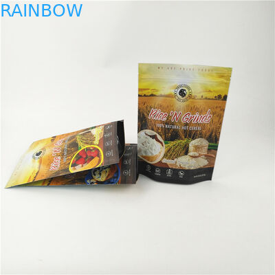 Túi Ziplock màu CMYK màu CMYK có thể thay đổi kích thước Túi đựng dây kéo đứng lên 200mic