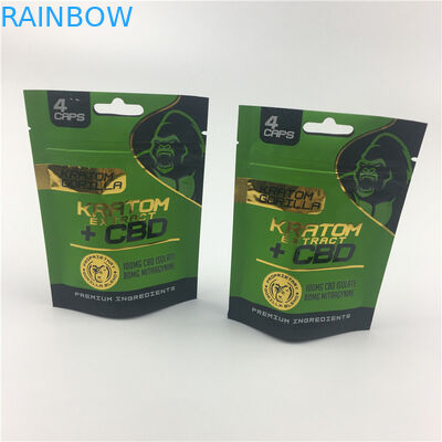 Hình dạng không đều đặn Túi dây kéo chống trẻ em MOPP VMPET PE 50mic - 200mic