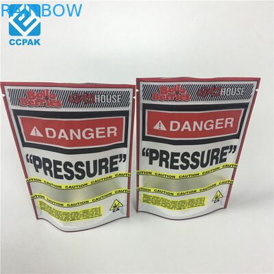 Túi Ziplock Mylar Soft Touch Die Cut Hình dạng không đều Cookies Túi Mylar