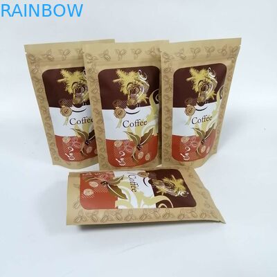 Ziplock Aluminium Foil Mylar Túi 100mic 140mic CMYK in ống đồng