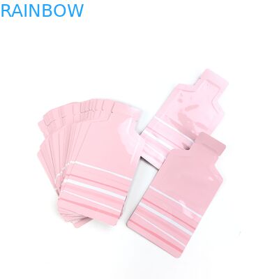 Nhiều lớp 3,5g 7g Túi ziplock chống trẻ em Túi bao bì nước hoa hồng trang điểm có hình dạng không đều