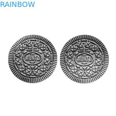 Bánh quy hình tròn Mylar Túi nhôm nhôm có thể uốn lại ăn được 3,5g Cắt chết