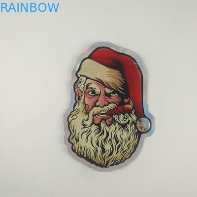 Gummies Jelly Cannabis Túi nhựa Bao bì Chết Cắt Túi Zipper Tùy chỉnh 3.5g