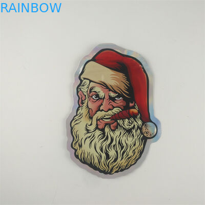 Kẹo cao su Jolly Cần sa Túi có dây kéo Túi cắt hình dạng bế 7g