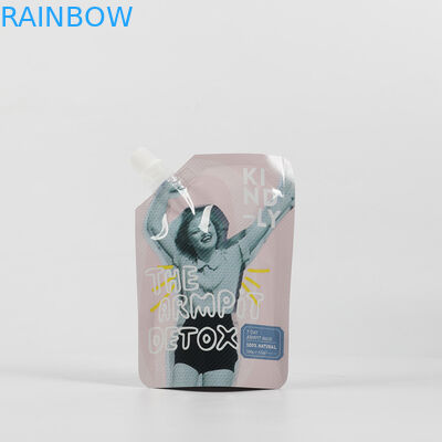 Nhựa nhựa tùy chỉnh mỹ phẩm đứng lên túi vòi kem mặt bao bì túi đổ lại