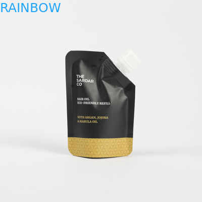 Nhựa nhựa tùy chỉnh mỹ phẩm đứng lên túi vòi kem mặt bao bì túi đổ lại