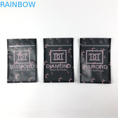 Túi nhựa có khóa Zip bằng nhôm Mylar có thể uốn lại được Ba mặt con dấu