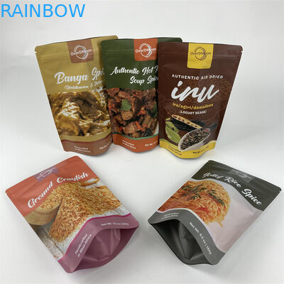 Đứng lên Bao bì thuốc lá Doypack Bao bì đóng gói dây kéo nóng có logo