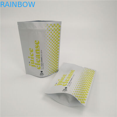 Đứng lên Bao bì thuốc lá Doypack Bao bì đóng gói dây kéo nóng có logo