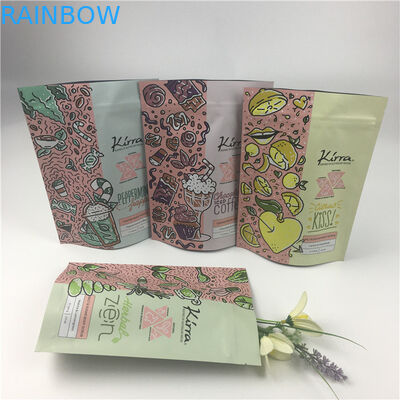 Giấy nhôm Doypack Chống mùi Trà Túi đóng gói thực phẩm có dây kéo