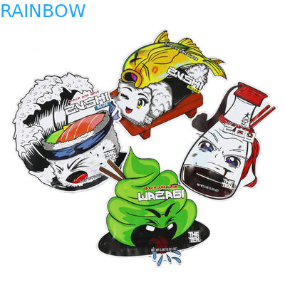 Hình tròn Tròn không đều đặn Có thể uốn lại được Cắt Túi Mylar Hình dạng tùy chỉnh 3,5 7 gam