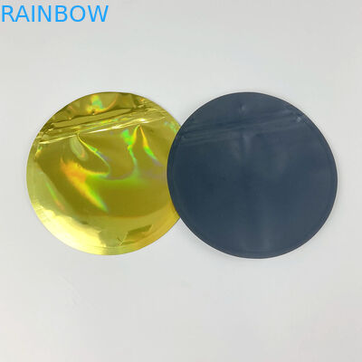 Túi nhôm Mylar Holographic có thể uốn lại được Cắt hình tùy chỉnh 3.5G
