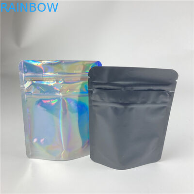 Túi nhựa ba chiều Bao bì Đứng lên Túi dây kéo Chống trẻ em