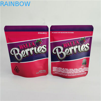 Hộp nhựa Trà Cà phê Đồ ăn nhẹ Đóng gói Túi Ziplock có thể mở rộng Túi tùy chỉnh Nhiều lớp Runtz