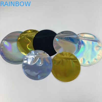 Hình dạng bất thường tùy chỉnh Túi dây kéo nhựa Mylar chống mùi 3,5g 7g