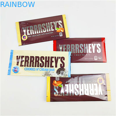 Bao bì túi đồ ăn nhẹ Mylar Edibles in tùy chỉnh cho thanh sô cô la 400mg
