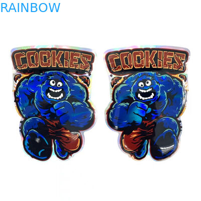 Không thường xuyên có thể mở rộng khóa Zip Mylar Túi Mylar Túi nhựa Kẹo