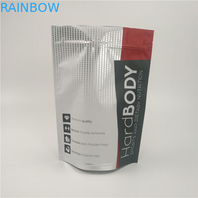 Túi CBD tùy chỉnh Đứng lên Doypack Matte Aluminium Foil Baggies Gói thực phẩm