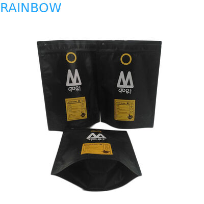 Túi CBD tùy chỉnh Đứng lên Doypack Matte Aluminium Foil Baggies Gói thực phẩm