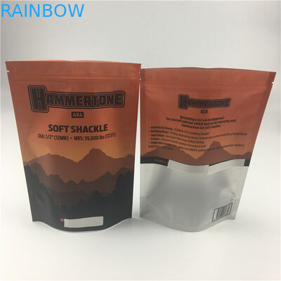 Tẩy tế bào chết toàn thân Ngâm tắm muối bao bì Túi đứng Doypack có logo khóa zip và cửa sổ