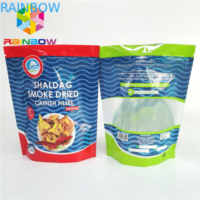 Tẩy tế bào chết toàn thân Ngâm tắm muối bao bì Túi đứng Doypack có logo khóa zip và cửa sổ