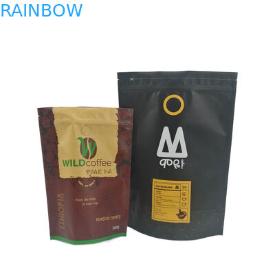 Giấy Mylar Đứng lên Túi có dây kéo In ống đồng Túi nhựa có biểu trưng