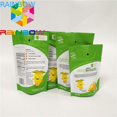 Giấy Mylar Đứng lên Túi có dây kéo In ống đồng Túi nhựa có biểu trưng