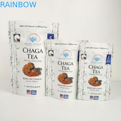 Giấy Mylar Đứng lên Túi có dây kéo In ống đồng Túi nhựa có biểu trưng