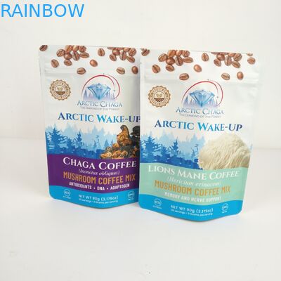 Cà phê CBD Đứng lên Túi Mylar 3,5g Nhựa PE Độ dày 50 - 200microns