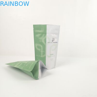 Kẹo cà phê có thể ăn được Mylar Túi 3.5g Đứng lên Túi có dây kéo Gói đóng gói thực phẩm