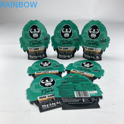 Hình dạng bất thường Nhiều lớp chống mùi Mylar 3.5g 7g 14g 28g Túi Ziplock Mylar cảm ứng mềm