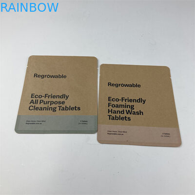 In kỹ thuật số Túi giấy có thể phân hủy Lớp thực phẩm thân thiện với môi trường cho kẹo ăn nhẹ