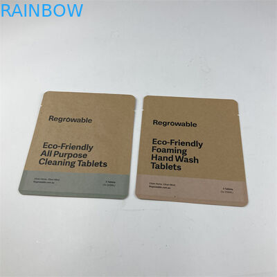 In kỹ thuật số Túi giấy có thể phân hủy Lớp thực phẩm thân thiện với môi trường cho kẹo ăn nhẹ