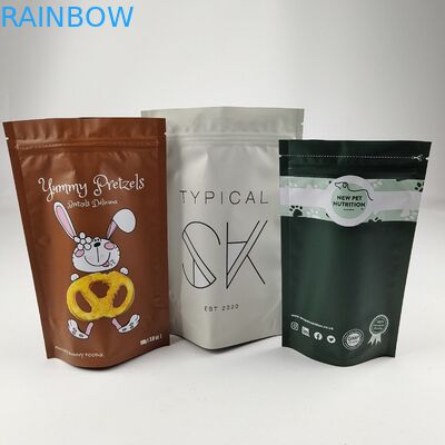 Tùy chỉnh 250g 500g PET Thực phẩm đứng lên Túi Thân thiện với môi trường Có thể phân hủy sinh học
