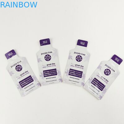 Túi Mylar có hình dạng tùy chỉnh đặc biệt Cắt chết Túi không đều với dây kéo