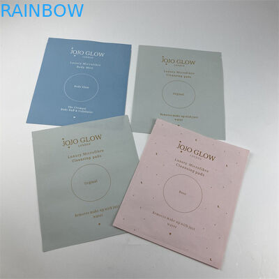 Túi phẳng PLA có thể tái sử dụng được in kỹ thuật số OEM để trang điểm miếng tẩy trang