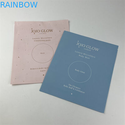 Túi phẳng PLA có thể tái sử dụng được in kỹ thuật số OEM để trang điểm miếng tẩy trang