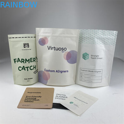 Răng rõ ràng Aligners Mylar Bao bì Bao bì MOPP Giấy Kraft PE Một mặt trong suốt