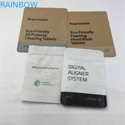 Răng rõ ràng Aligners Mylar Bao bì Bao bì MOPP Giấy Kraft PE Một mặt trong suốt