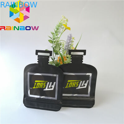 Túi hình phẳng 3,5 gam Hình dạng bánh rán MOPP VMPET Túi Mylar dày