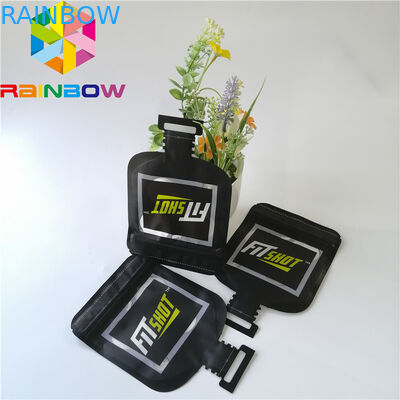 Túi hình phẳng 3,5 gam Hình dạng bánh rán MOPP VMPET Túi Mylar dày