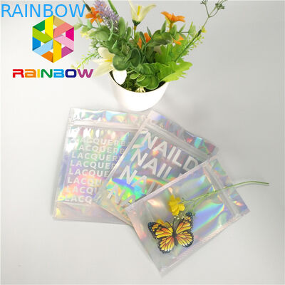 Túi bao bì bikini bằng nhựa không thấm nước Soft Touch Đồ bơi tái chế Túi khóa zip