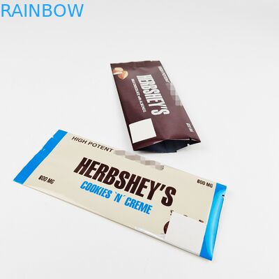 Túi dây kéo Mylar In tùy chỉnh Túi bao bì sô cô la Chống ẩm