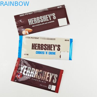 Túi bao bì sô cô la 600mg Biểu trưng tùy chỉnh Túi giấy bạc Gói sô cô la đóng gói